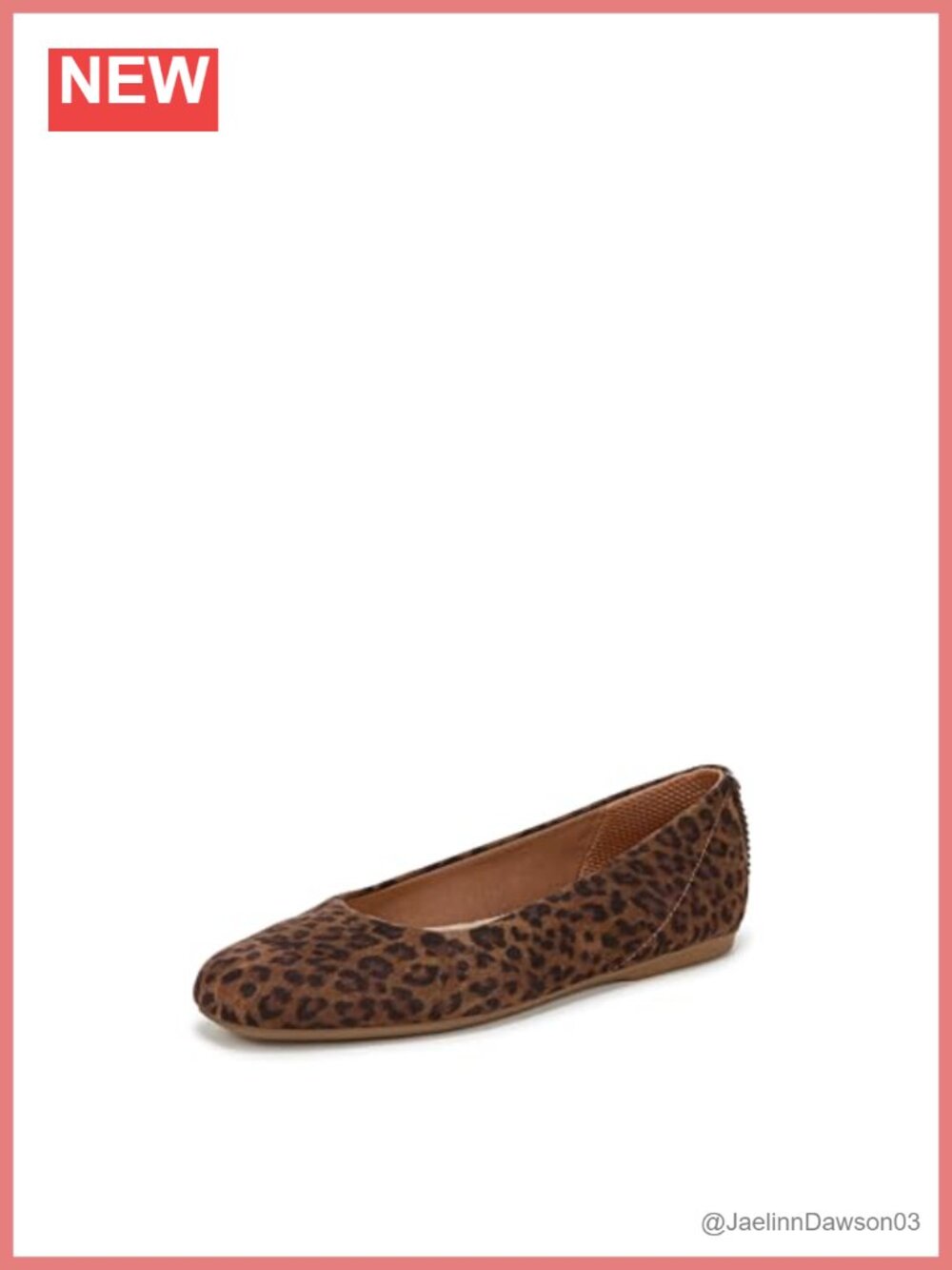 Wexley Ballet Flat Slip-On Square Toe Faux Leather Eco-Friendly Comfort